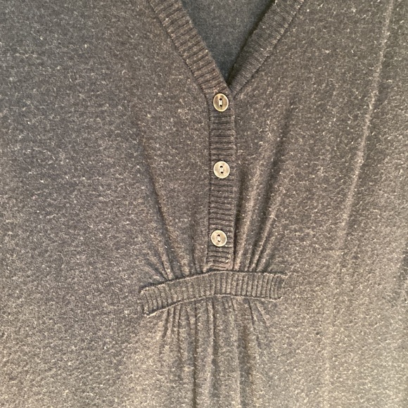 Grey Lole Soft Knit Dress w/Adjustable Sleeves - Size M - Picture 4 of 11